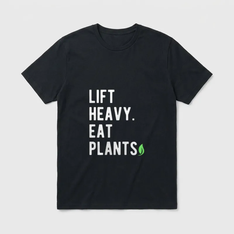 Vegan Lifter For Plant T-Shirt – Classic T-Shirt in Black