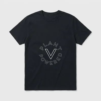 Plant Powered Compassionate T-Shirt – Classic T-Shirt in Black