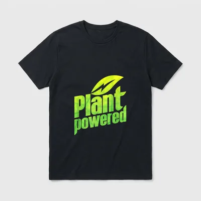 Vegan Strong Plant T-Shirt – Classic T-Shirt in Black