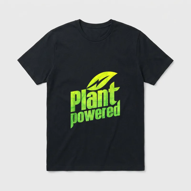 Vegan Strong Plant T-Shirt – Classic T-Shirt in Black