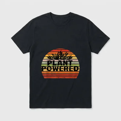 vegetarian retro classic vintage T-Shirt – Classic T-Shirt in Black