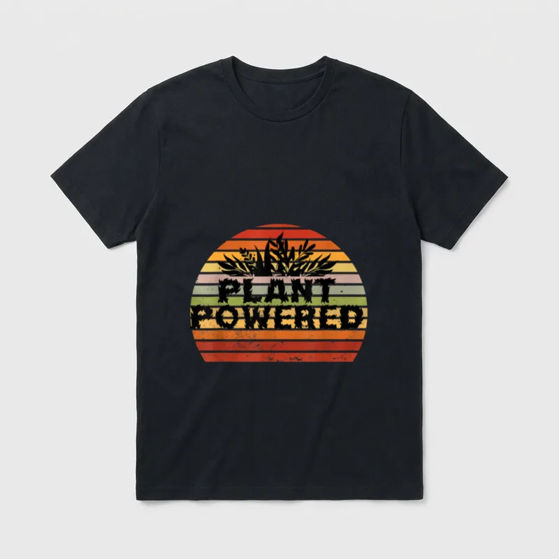 vegetarian retro classic vintage T-Shirt – Classic T-Shirt in Black
