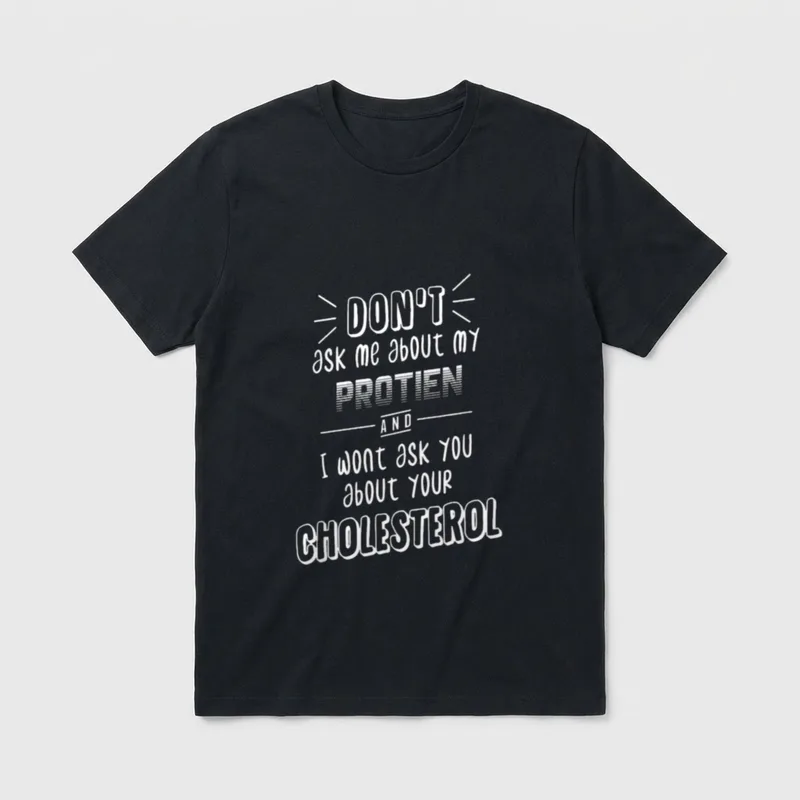 Don't Ask Me About Vegan Gym & Fitness Shirts T-Shirt – Classic T-Shirt in Black