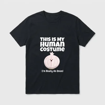 This is My Human Costume T-Shirt – Classic T-Shirt in Black