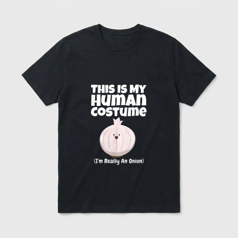 This is My Human Costume T-Shirt – Classic T-Shirt in Black