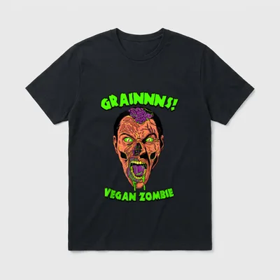 Vegan Zombie T-Shirt – Classic T-Shirt in Black