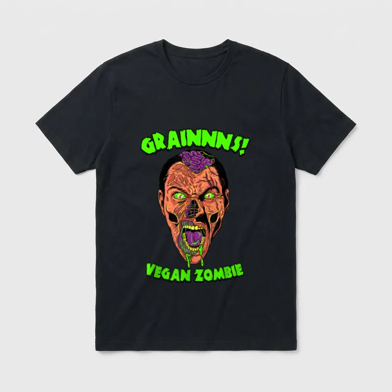 Vegan Zombie T-Shirt – Classic T-Shirt in Black