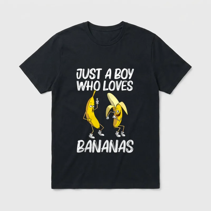 Banana For Boys Men T-Shirt – Classic T-Shirt in Black