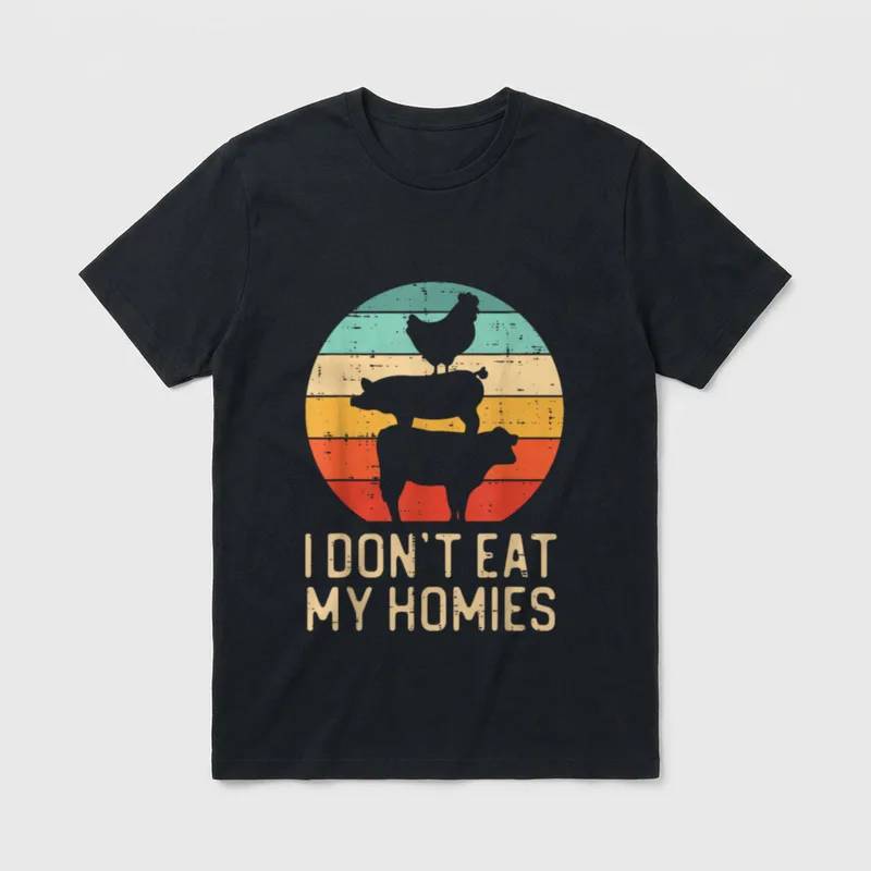 Vegan Dont Eat T-Shirt – Classic T-Shirt in Black