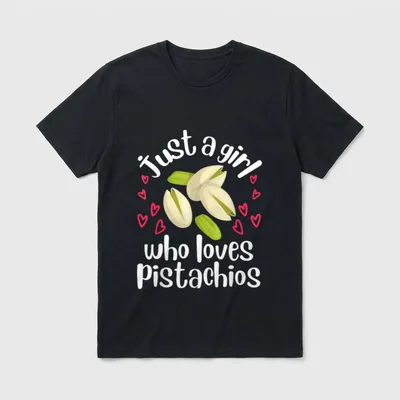 Pistachio Art For Women T-Shirt – Classic T-Shirt in Black