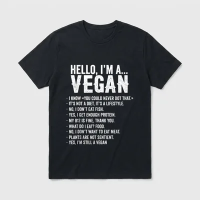 Funny Hello I'm T-Shirt – Classic T-Shirt in Black