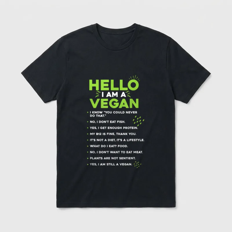 Be Kind To Every Vegan Kids Shirts T-Shirt – Classic T-Shirt in Black