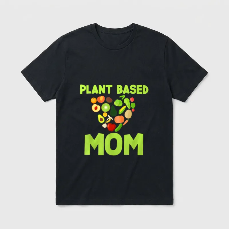 Plant Based Mom Mother's T-Shirt – Classic T-Shirt in Black
