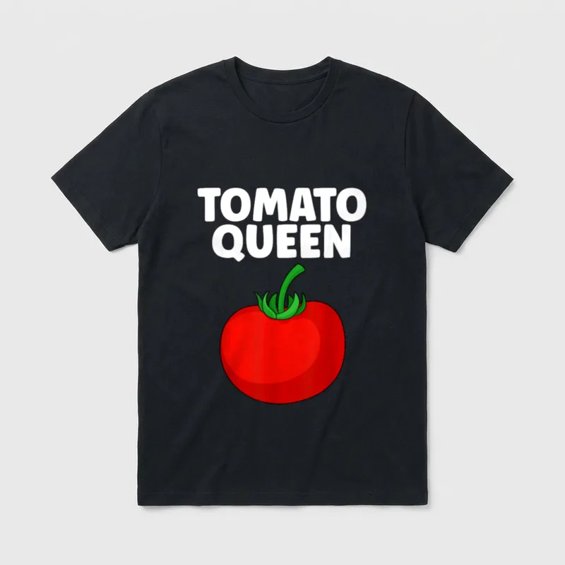 Cool Tomato Art For Women T-Shirt – Classic T-Shirt in Black