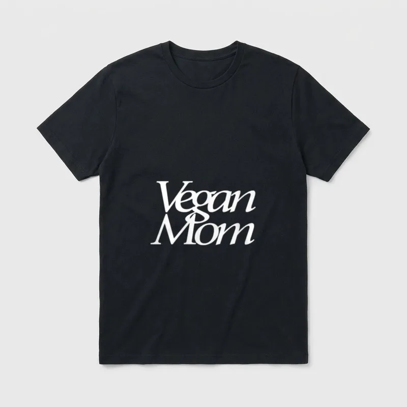 Vegan Mom Vegan Mom & Dad Shirts T-Shirt – Classic T-Shirt in Black