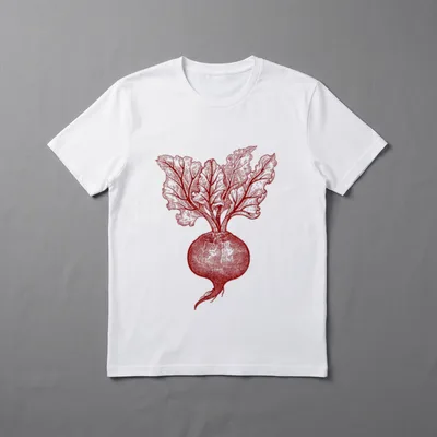 Vegetable Retro Vintage Beets T-Shirt – Classic T-Shirt in Black
