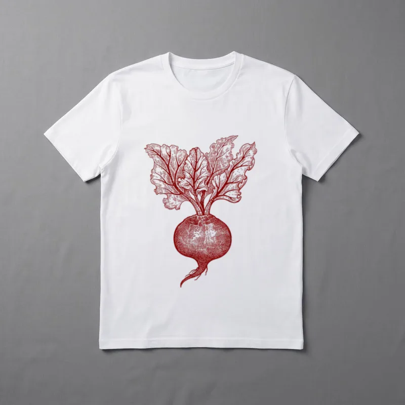 Vegetable Retro Vintage Beets T-Shirt – Classic T-Shirt in Black