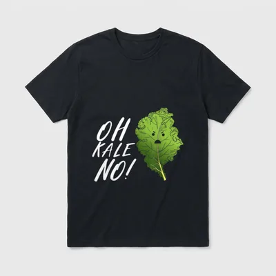 Oh Kale T-Shirt – Classic T-Shirt in Black