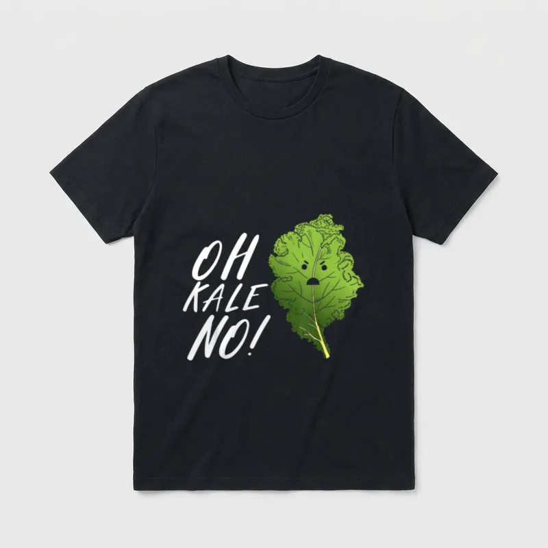 Oh Kale T-Shirt – Classic T-Shirt in Black