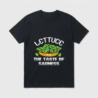 Funny No Vegan Quote T-Shirt – Classic T-Shirt in Black