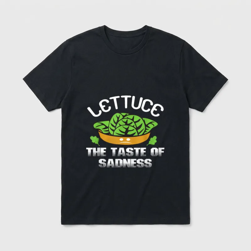 Funny No Vegan Quote T-Shirt – Classic T-Shirt in Black
