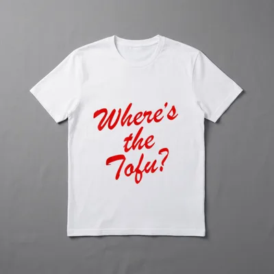 Where's The Tofu Vegan Pun Shirts T-Shirt – Classic T-Shirt in Black