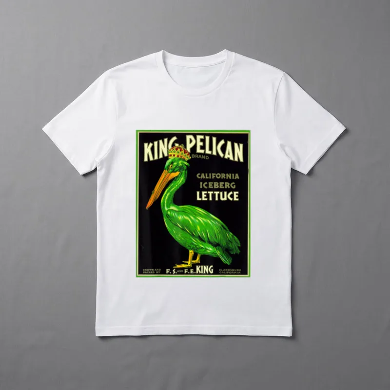 King Pelican California Lettuce T-Shirt – Classic T-Shirt in Black