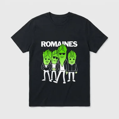 Romaines Punk Rock Lettuce T-Shirt – Classic T-Shirt in Black
