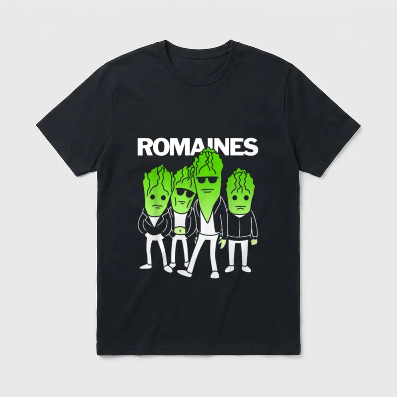 Romaines Punk Rock Lettuce T-Shirt – Classic T-Shirt in Black