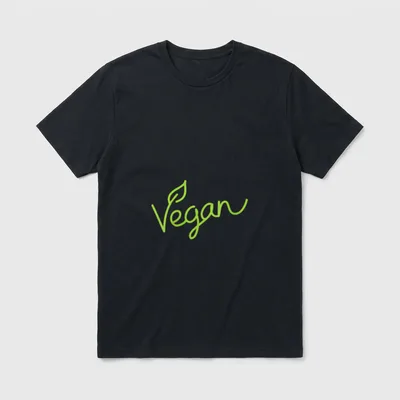 Vegan Diet Vegetarian Men T-Shirt – Classic T-Shirt in Black