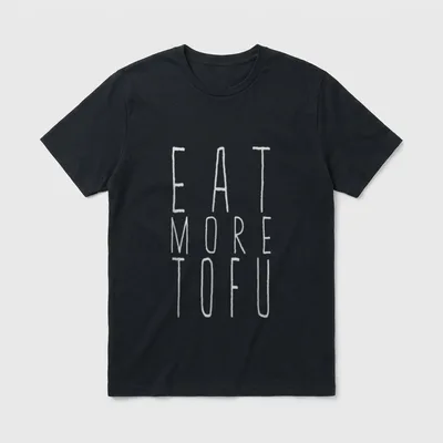 Eat more Tofu for Asian T-Shirt – Classic T-Shirt in Black