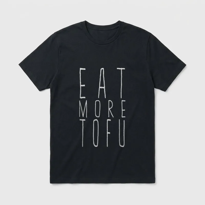 Eat more Tofu for Asian T-Shirt – Classic T-Shirt in Black