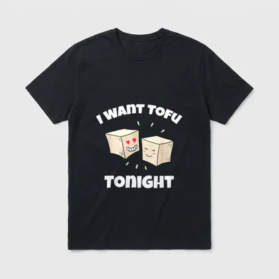 Funny Vegan Vegetarian Pun T-Shirt – Classic T-Shirt in Black