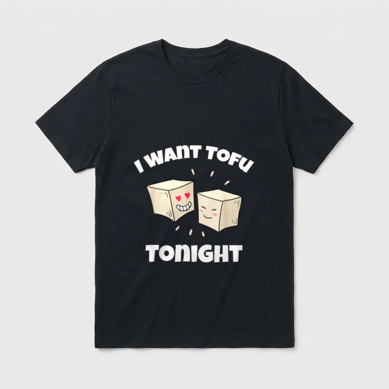 Funny Vegan Vegetarian Pun T-Shirt – Classic T-Shirt in Black