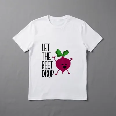 Vegan Vegetarian Gardening Beetroot T-Shirt – Classic T-Shirt in Black