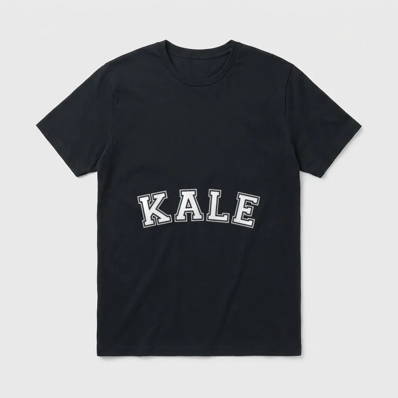 Kale University Vegan Vegan Pun Shirts T-Shirt – Classic T-Shirt in Black
