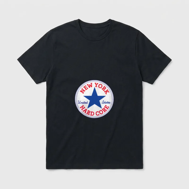 New York HARD CORE NYHC T-Shirt – Classic T-Shirt in Black