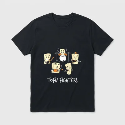 Tofu Fighters for Tofu T-Shirt – Classic T-Shirt in Black