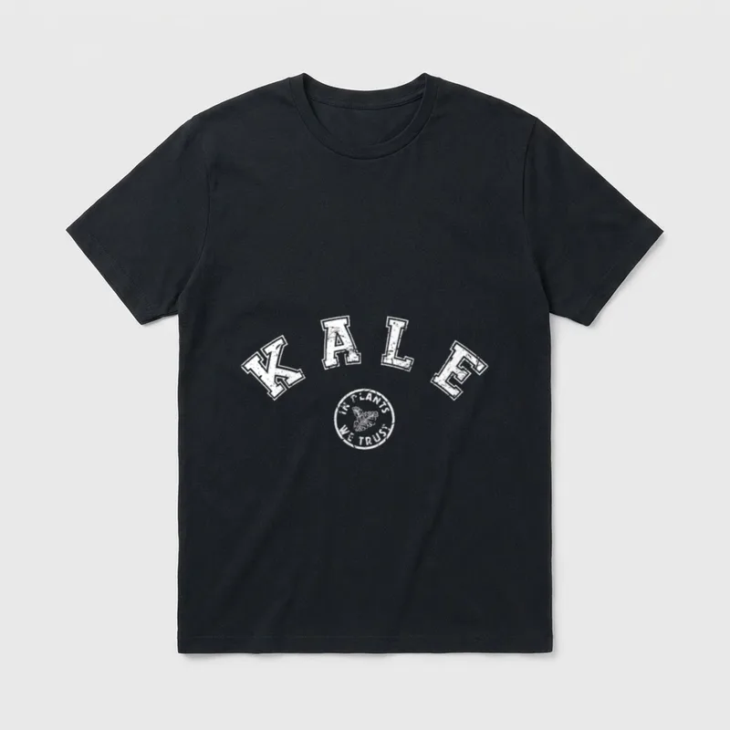 Kale Lover In Plants T-Shirt – Classic T-Shirt in Black