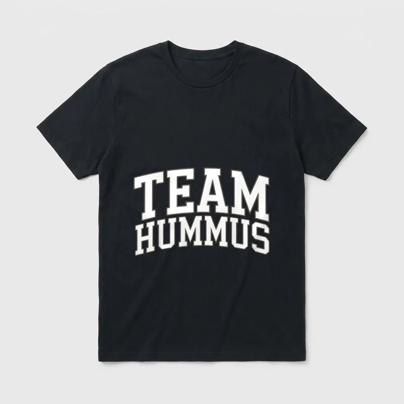 Vegan Food Lover Team T-Shirt – Classic T-Shirt in Black