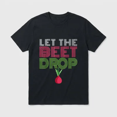 Let The Beet T-Shirt – Classic T-Shirt in Black