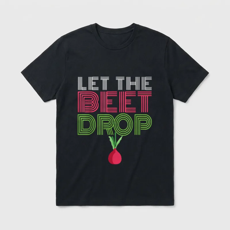 Let The Beet T-Shirt – Classic T-Shirt in Black