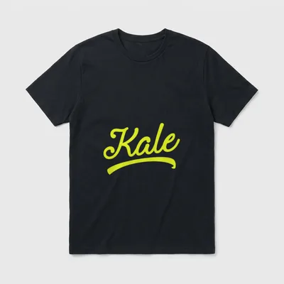 Kale Awesome Vegetarians Leaf T-Shirt – Classic T-Shirt in Black