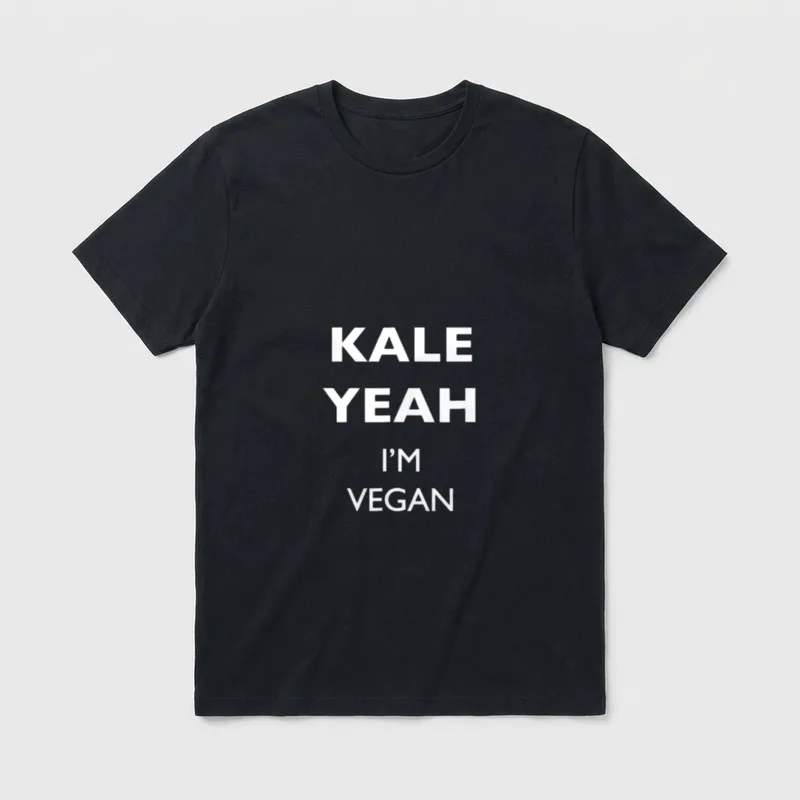 Kale Yeah I'm T-Shirt – Classic T-Shirt in Black