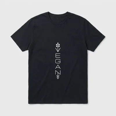 Modern Vegan Vegan Clothing T-Shirt – Classic T-Shirt in Black