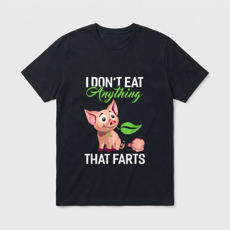 I Don't Eat Anything Vegan Shirts T-Shirt – Classic T-Shirt in Black