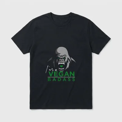 Knallharter Veganer Veganism Vegan T-Shirt – Classic T-Shirt in Black