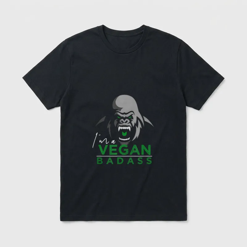 Knallharter Veganer Veganism Vegan T-Shirt – Classic T-Shirt in Black