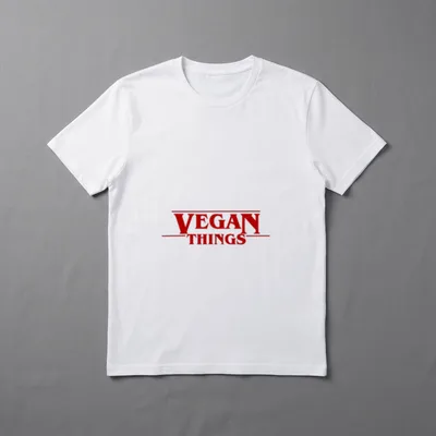 Vegan Things Vegan Shirts T-Shirt – Classic T-Shirt in Black