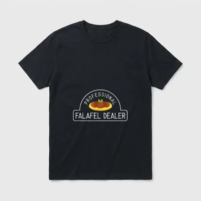 Cool Professional Falafel Dealer T-Shirt – Classic T-Shirt in Black